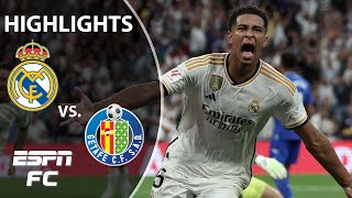 Real Madrid vs. Getafe | La Liga Highlights | ESPN FC