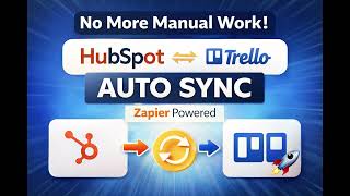 👉 HubSpot + Trello Integration Using Zapier | Two-Way Deal Stage Sync