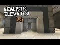 Realistic Multi-floor Elevator | Minecraft 1.16 Java