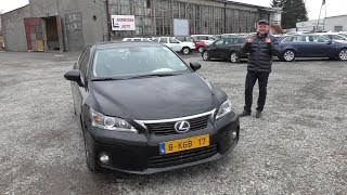 Lexus CT200H 1.8 Hybrid 2013 за 11000€ Lexus CT200H 1.8 Hybrid 2013 за 11000€