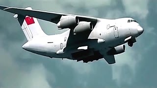 AVIC - Y-20 Long Range Strategic Heavy Transportation Aircraft [720p]