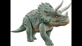 Jurassic World Gigantic Trackers Triceratops review