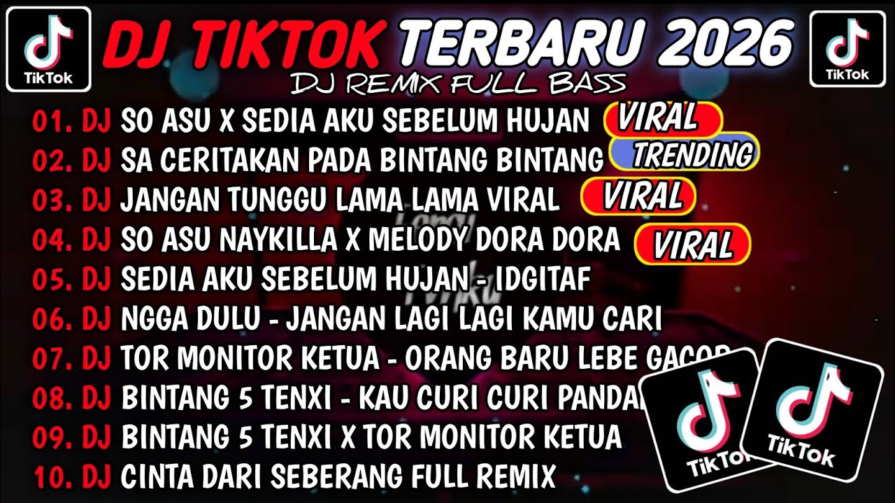 DJ TIKTOK TERBARU 2026🎵DJ SO ASU X SEDIA AKU SEBELUM HUJAN🎵DJ SA CERITAKAN PADA BINTANG BINTANG 