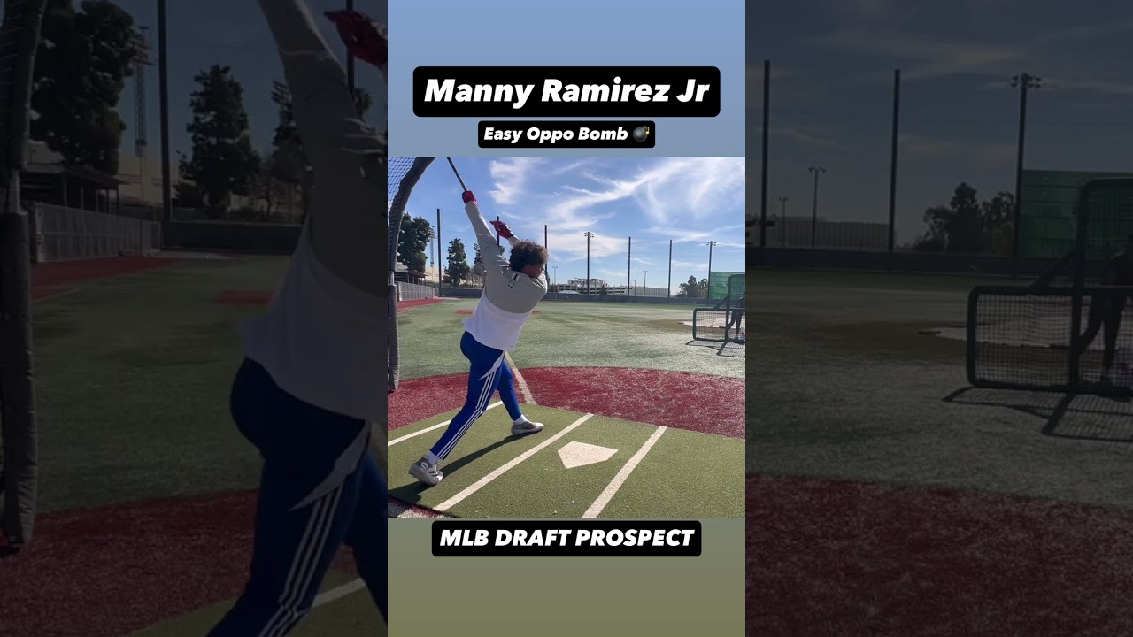 Manny Ramirez Jr Oppo Bomb (MLB Draft Prospect)