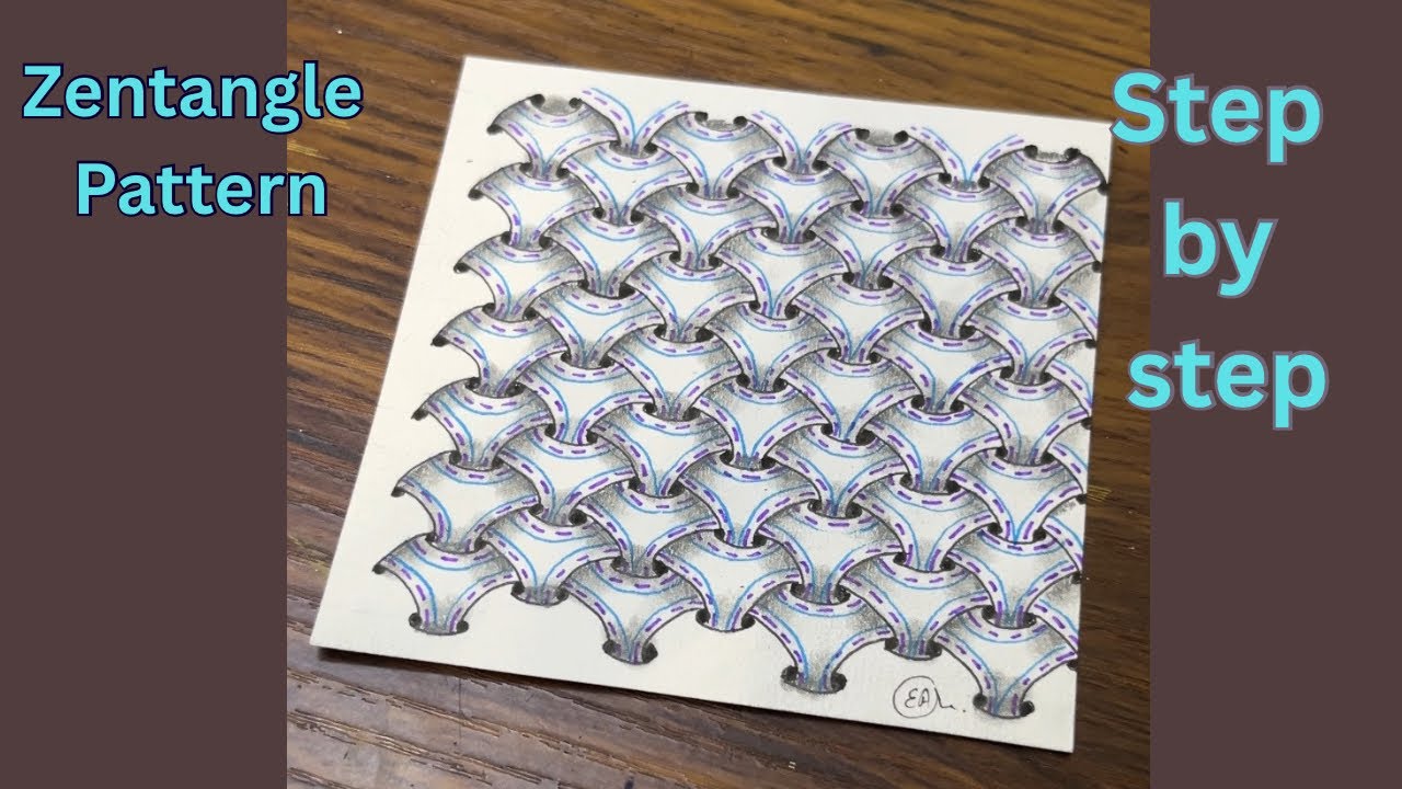 Calm Your Mind With Doodle Pattern | Drawing Tutorial For Beginners ...