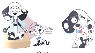 101 Dalmatian Street - Deepak Dalmatian - How The Moon Must Feel By Dayna Manning Amv
