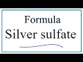 Silver Compounds and Properties