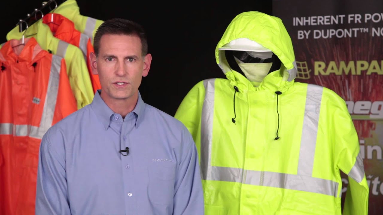 NASCO ArcLite Flame Resistant Rain Gear For Linemen & Utility Workers