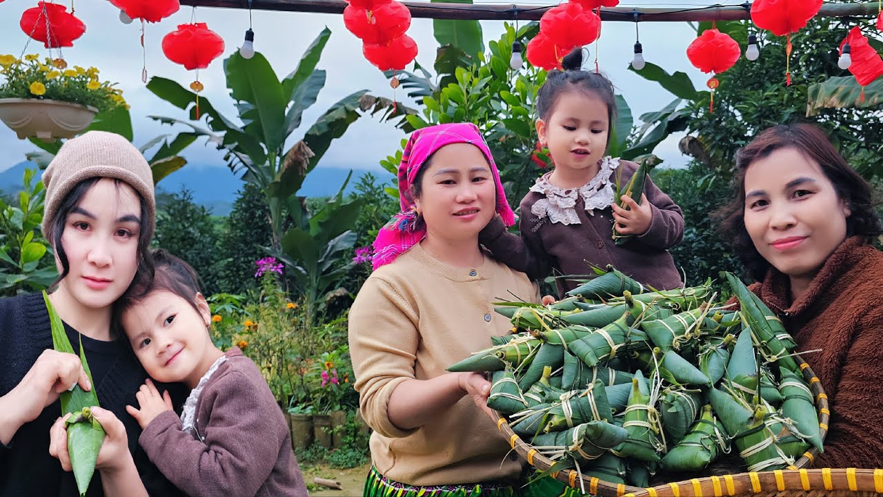 Отпразднуйте Лунный Новый год вместе с доброй госпожой Ха: насладитесь вкусными пирожными.