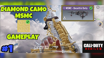 CALL OF DUTY: MOBILE MSMC - DECEITFUL DEITY DIAMOND💎CAMO√ GAMEPLAY #1