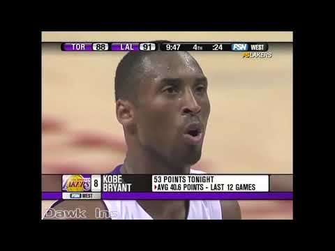 Kobe Bryant In 81 Sayı Attığı Efsane Maç[Full Highlights]HD