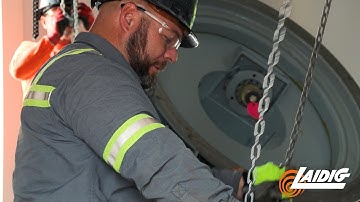 Laidig Cone-Bottom Silo Reclaimer Installation