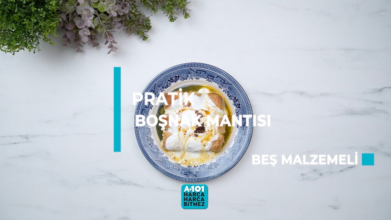 Pratik Boşnak Mantısı Tarifi | A101