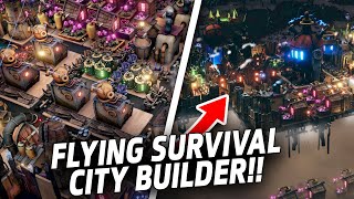 AUTOMATE & Defend The City!! - Dream Engines: Nomad Cities - Base Building Automation Game