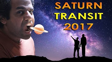 Saturn transit in Sagittarius 2017 for Vedic Astrology (Part 1)