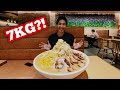 INSANE GIANT PORK RAMEN EATING CHALLENGE! | Close to 7KG of Ramen Eaten?!