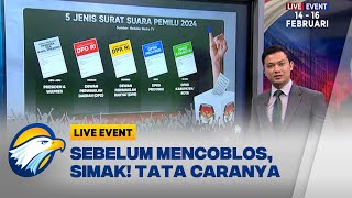 Jangan Bingung, Ini Tata Cara MENCOBLOS