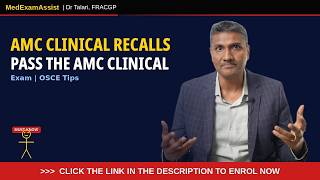 AMC Clinical Recalls: Pass the AMC Clinical Exam | OSCE Tips