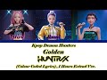 [Audio] K-pop Demon Hunters OST (HuntriX - Golden_ Colour Coded Lyrics) 1 Hour, Extended