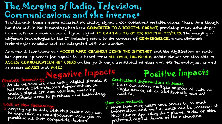 Social & Ethical Issues: The Merging of Technology