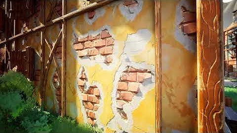 Medieval Village in Unreal Engine 5 - Portfolio Showcase The Wall