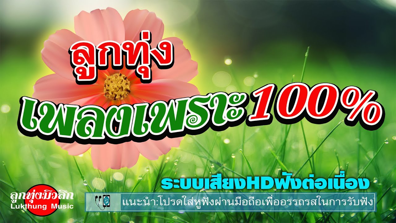 ลูกทุ่งเพลงเพราะ100% : ระบบเสียงHDฟังต่อเนื่อง #ลูกทุ่งฟังต่อเนื่อง #เพลงลูกทุ่งมาแรง