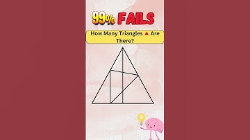 Only 1% Know this | Count The Triangles Without Counting #counting  #triangle #youtubshorts