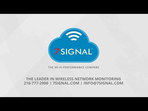 Who is 7SIGNAL? Learn About Our Wi-Fi Network Monitoring Tools