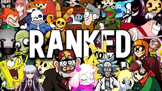 Ranking EVERY Animation vs Anything Rap Battle (Eddiefrb)