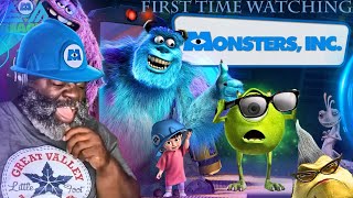 MONSTERS INC. (2001) | FIRST TIME WATCHING | MOVIE REACTION