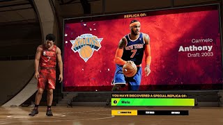 NBA 2K23 How to make the Carmelo Anthony replica build