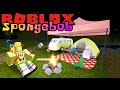SPONGEBOB CAMPING SERUU! DI PINGGIR DANAU!! 🏕️🎣 - Roblox Spongebob Indonesia