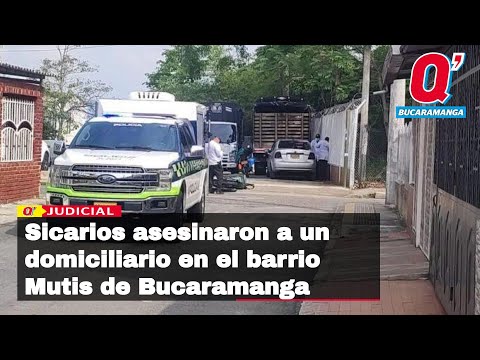Sicarios asesinaron a un domiciliario en el barrio Mutis de Bucaramanga
