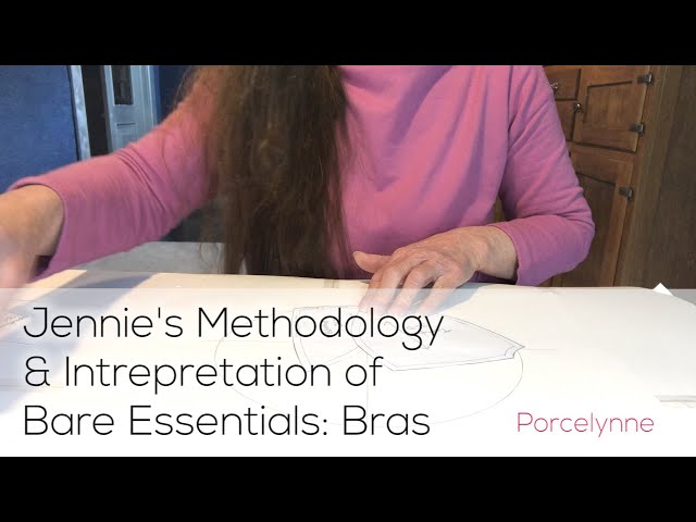 Using the Bare Essentials Bra Drafting Method for Custom Bra Making by  Jennie of Annie and Myras 