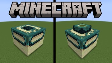 How To Build Giant End Portal Frame In Minecraft.