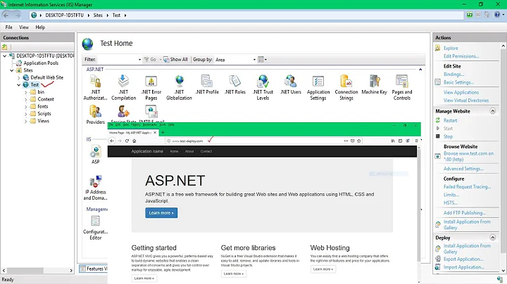 How to Deploy ASP NET MVC Application on Windows IIS server