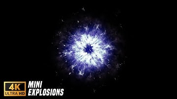 4K Mini Explosions Video Element Pack || Free To Use || VFX GURU