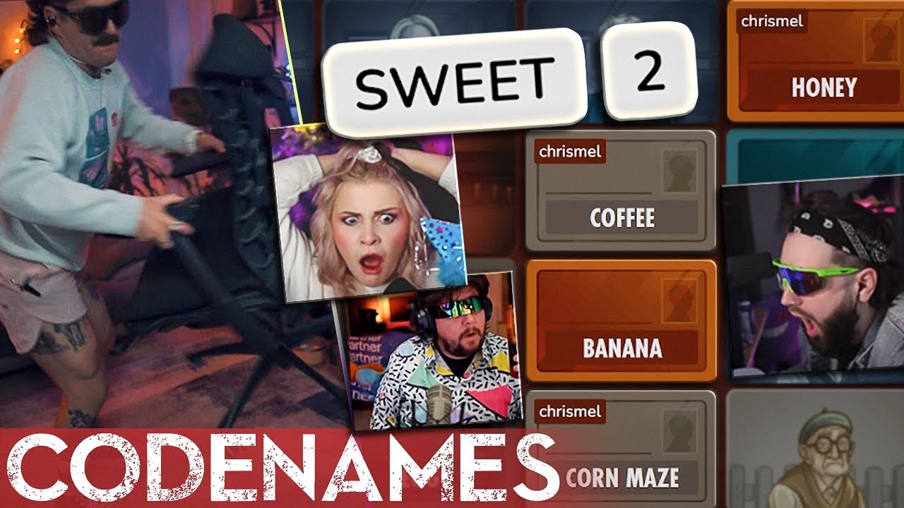 arguing if bananas are sweet in codenames