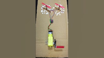 BO Gear Generator Power Transfer In Drone Motor _ DC Motor #dcmotor #tech #shorts