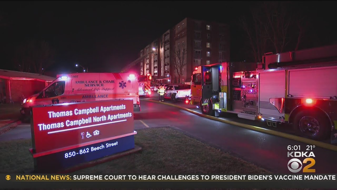 Several Displaced After Apartment Fire - YouTube