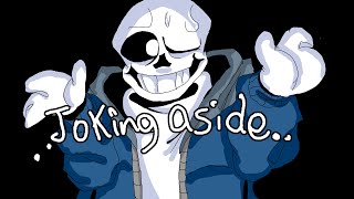 sans fight custom neutral run ( joking aside by rare)