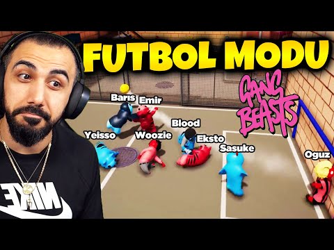 İŞLER CİDDİYE BİNDİ!! EKİPLE GANG BEASTS FUTBOL MODU| Barış Can