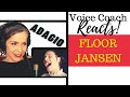 Adagio - Lara Fabian (cover by Floor Jansen) Voice Coach Reacts & Deconstructs