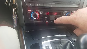 Audi Q5 air conditioning not working