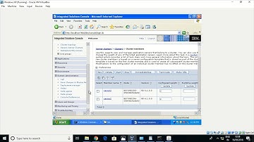 Cluster Configuration in WebSphere - Session 11