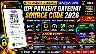 UPI Payment Gateway Source Code 2026 🔥 Chinese Payment Gateway | Merchant Payment Gateway API