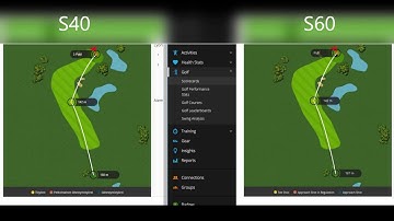 Garmin Approach S40 vs  S60 auto shot comparison