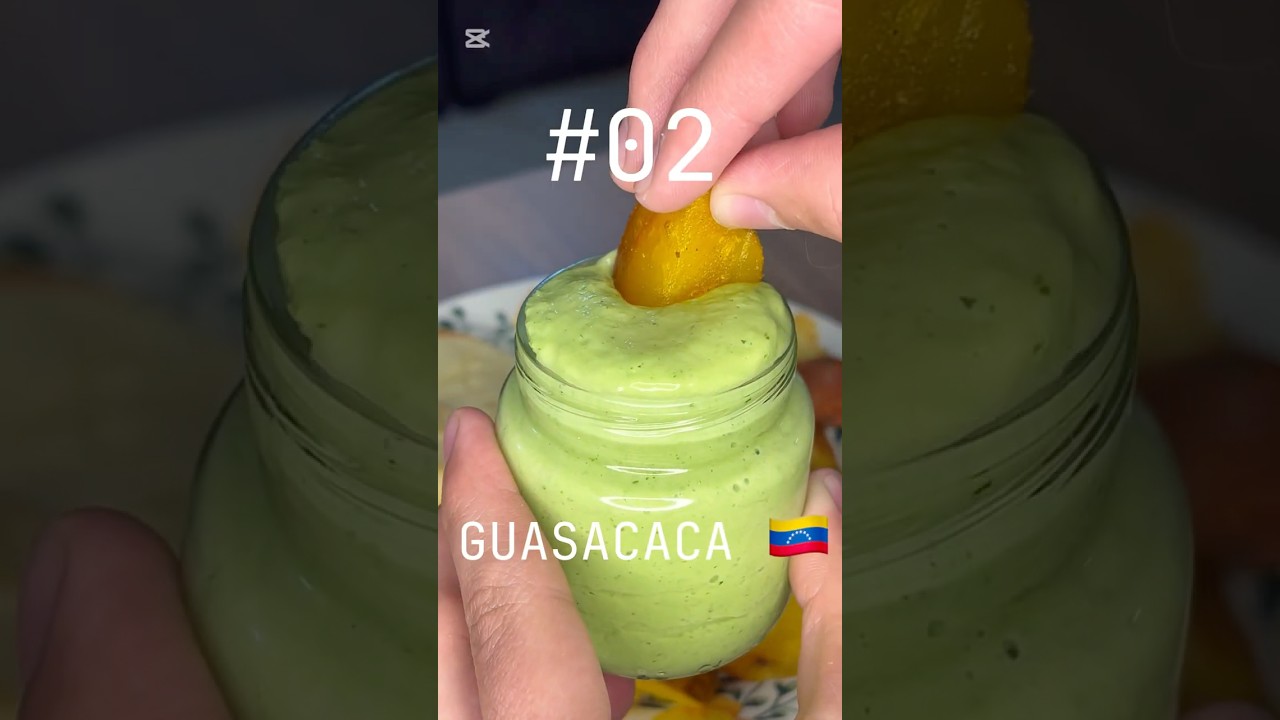 Aderezo verde o guasacaca Venezolana! 😮‍💨🇻🇪 