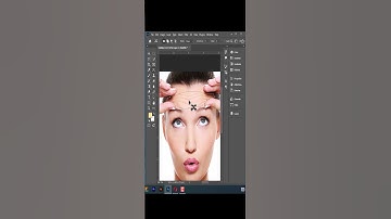 Remove Forehead Line Easy Photoshop Tutorial #shorts