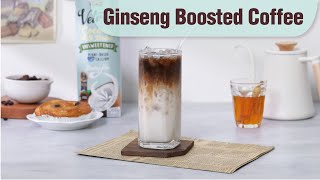 How To Make Ginseng Boosted Coffee | Healthy Drinks | UFC Velvet Coconut Milk